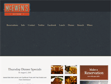 Tablet Screenshot of mcewensoxford.com